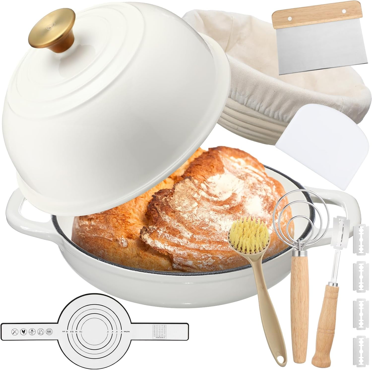 Challenger Bread Pan Lodge Quart Seasoned Cast Iron Camping