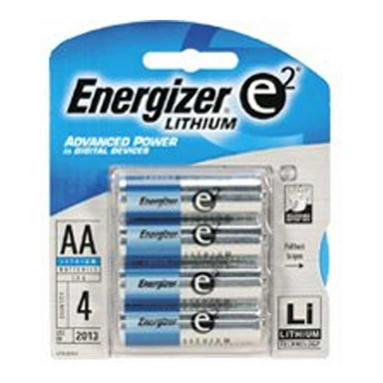 8 Pcs Energizer Lithium AA 1.5V High Energy Lithium e2 Batteies