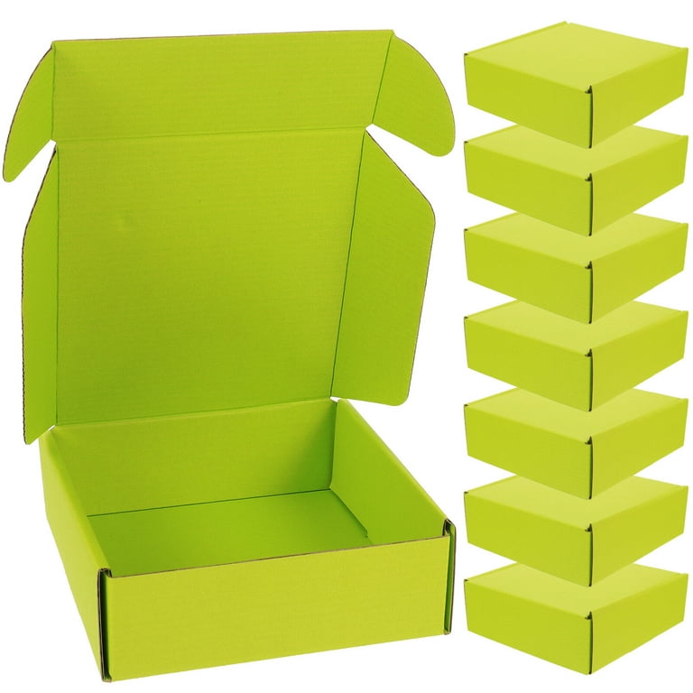 8 Pcs Express Case Small Mailing Boxes Shipping Case Shipping Box Printable Clothing E Corrugated Cardboard Walmart
