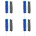 thumbnail image 1 of 8 Pcs Fan Cleaning Brushes Bendable Fan Cleaners Microfiber Head Dusting Brushes Flexible Small Space Crevice Cleaning Tool for AC Blades, Floor Fan, Stand Up Fan, 3.74x16.14 Inch, Multicolor, 1 of 5