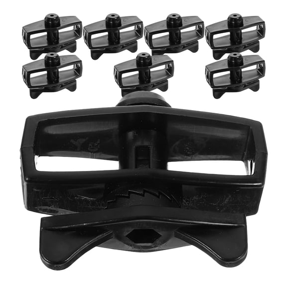 8 Pcs Fence Tensioner Flower Garden Fencing Fences Pulse Telescopic Abs