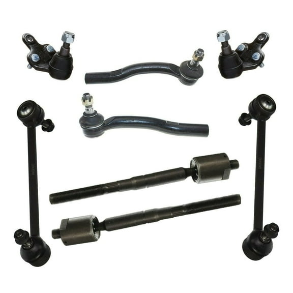 8 Pcs Front Lower Ball Joint Inner Outer Tie Rod End Sway Bar Links Suspension Kit Fits select: 2004-2006 TOYOTA CAMRY LE/XLE/SE, 2004-2006 LEXUS ES 330