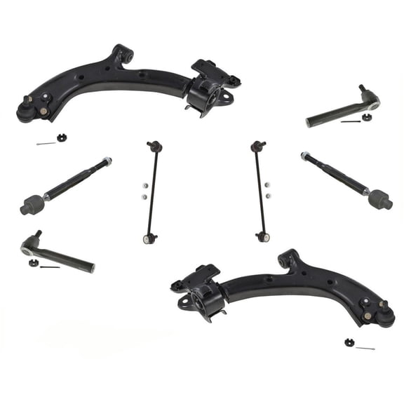 8 Pcs Frt Control Arms BJ Tie Rods Links Fits Honda CR-V 07-11 JAPAN BUILT