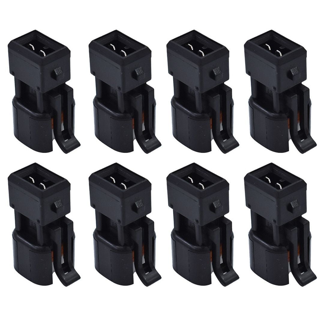 8 Pcs Fuel Injector Connector Adapter Fit for LS1 EV1 to EV6 EV14 USCAR ...