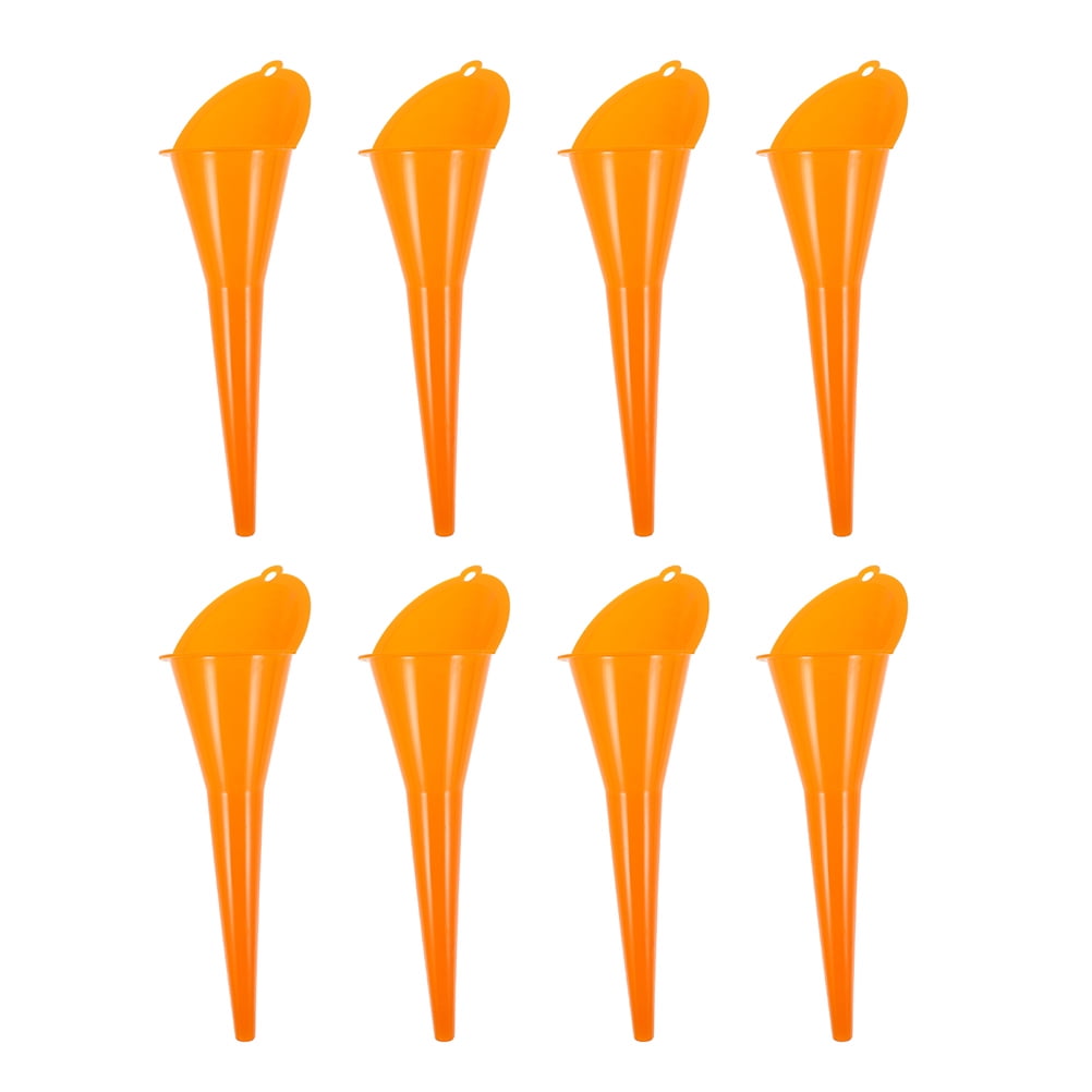 8 Pcs Funnel Car Fuel Gas Tank Funnels Oil Filling Multipurpose Engine Motorbike
