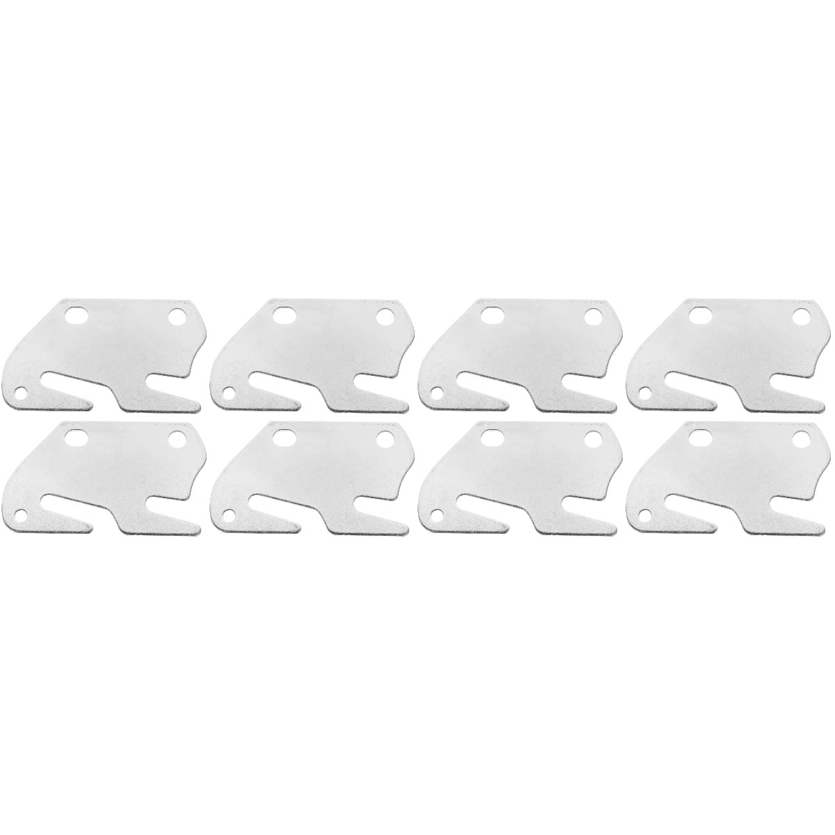 8 Pcs Furniture Connector Bed Hook Plate Headboards Wooden Catch Plates