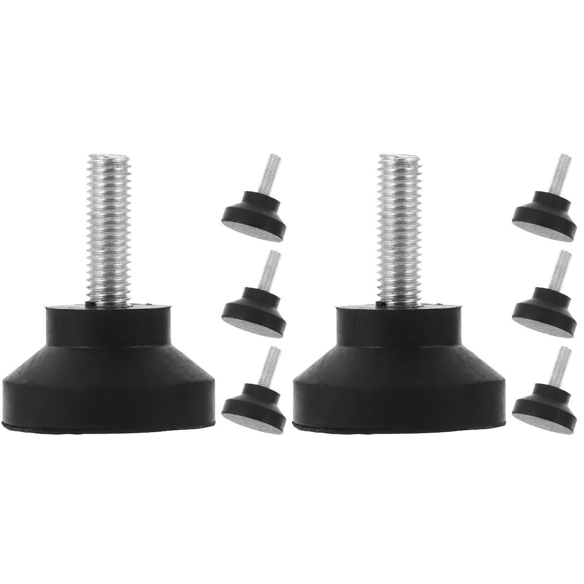 8 Pcs Furniture Leg Levelers Table Feet Screw on Adjustable Table Feet