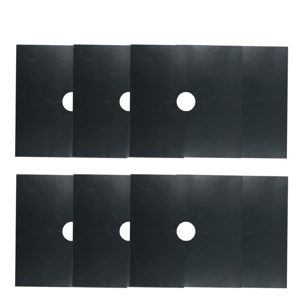 8 Pcs Gas Hob Protector Reusable Oven Liners Gas Stove Liners Stove