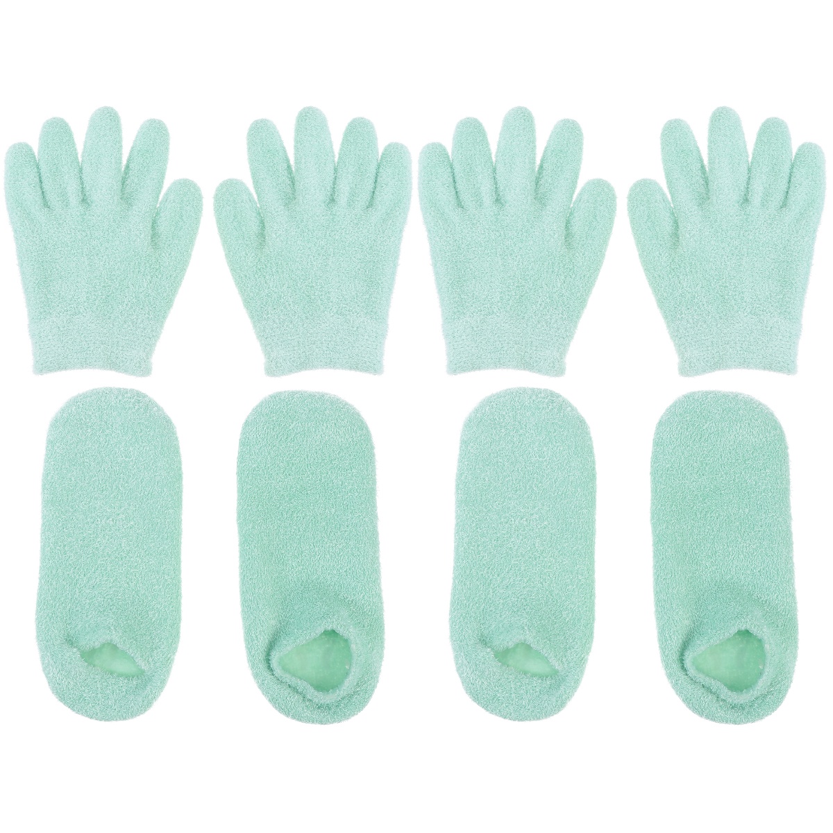 8 Pcs Gel Foot Mask Gloves Womens Socks Women Gloves Gel Gloves Mittens