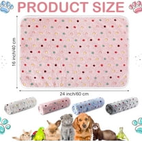 8 Pcs Guinea  Bedding Cage Liners - Waterproof Absorbent Reusable Pet Sleep Mat Pad for Hamster Ferret