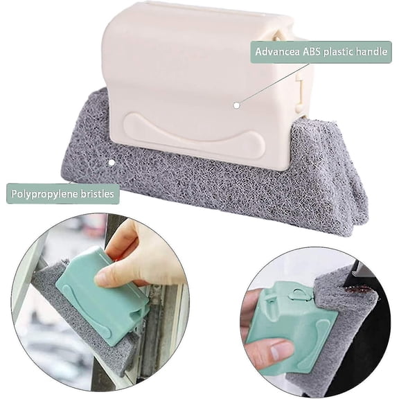 8 Pcs Hand-Held Groove Gap Cleaning Tools,Door Window Track Cleaning Tools, For Sliding Door/Tile Lines/Shutter/Car Vents/Air Conditioner/Keyboard