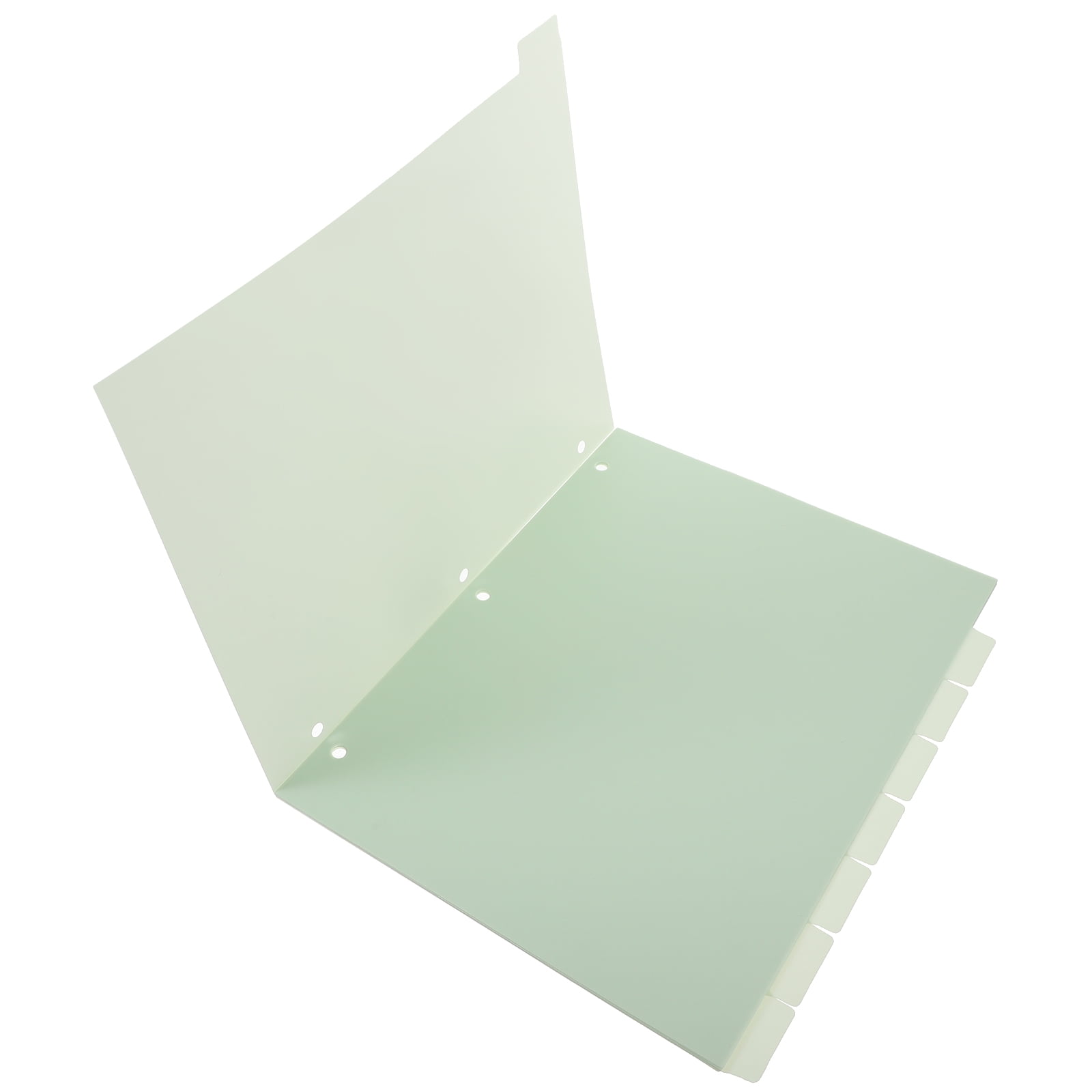 Eease 8pcs Office Binder Book Dividers Detachable Binder Tabs Notebook