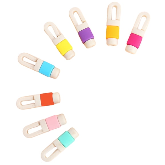 8 Pcs Headphone Cable Winder Earphone Cord Organizer Cable Tangle-free Wire Organizer Protective Case Cord Winder