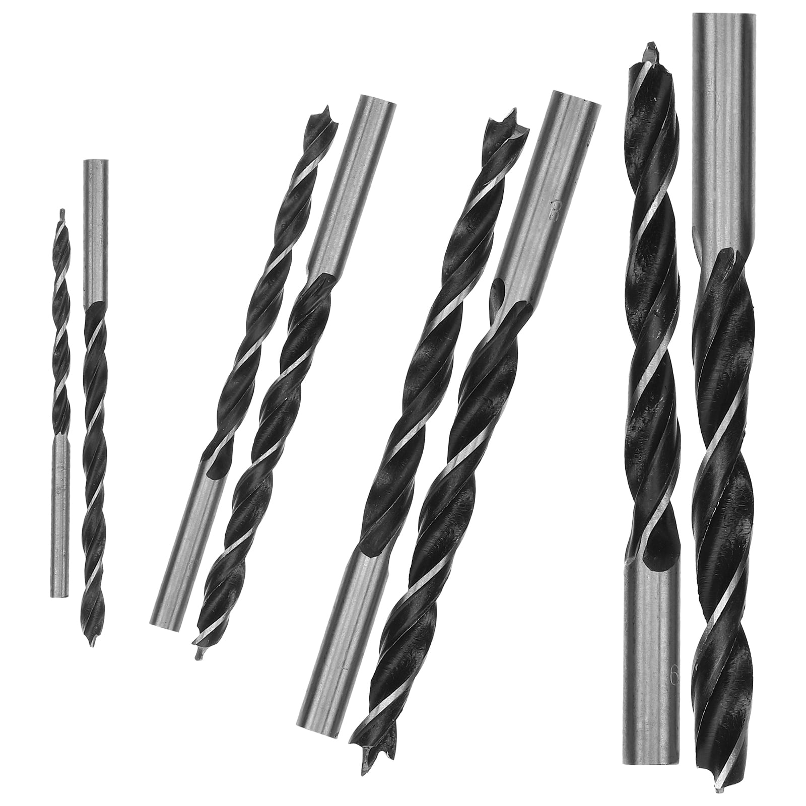 8 Pcs Hex Shaft Drill Set Bits for Metal Steel Punch Hole Suite