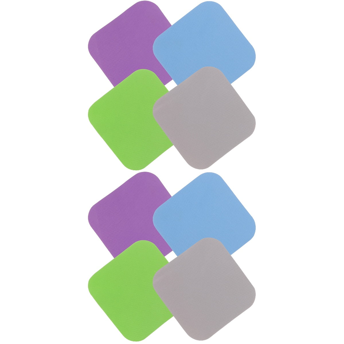 8 Pcs Home Decor Rubber Bottle Opening Mat Wine Opener Silicone Jar Non