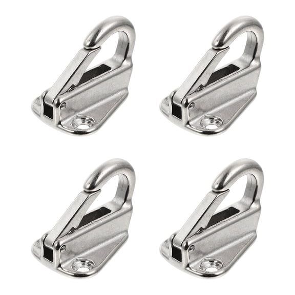 CRILSTYLEO Stainless Steel Dirt Board Hooks Durable and Firm for Boat 8Pcs