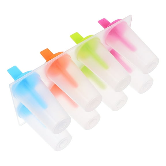 8 Pcs Ice Cube Tray Pudding Ice Pops 7.50X4.00X4.00CM