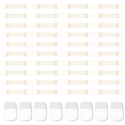 8 Pcs Invisible Neck Lift Tape Set, Neck Firming Tape for Neck Wrinkle, Elastic Fabric, 40 Pcs Patches, Skin Color, 7.1 in / 18 cm Neck Instant Lifting Tape for Women