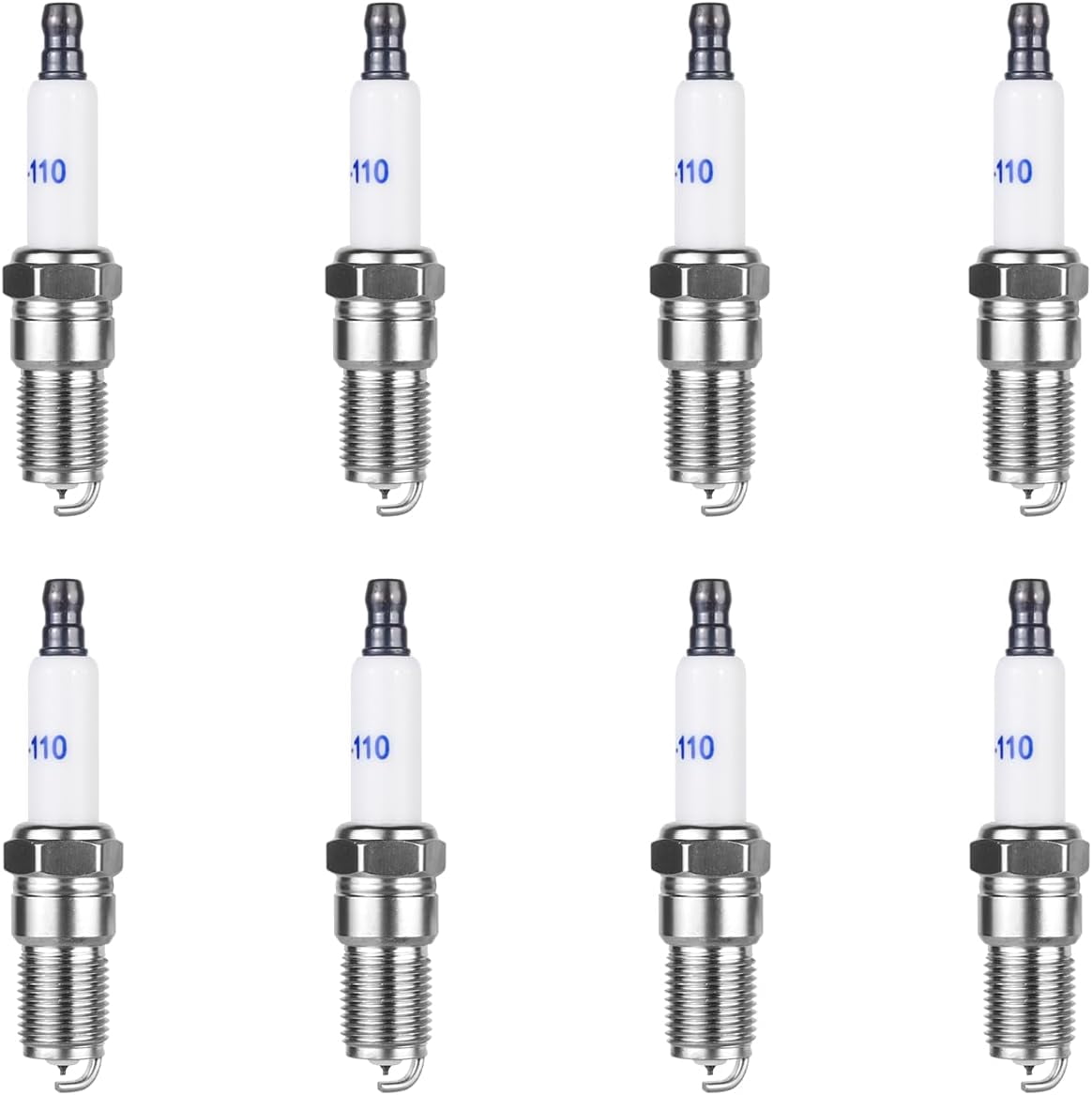 8 Pcs Iridium Spark Plugs Replace OEM# 41-110 41-162 41-985 9602 19417055, Compatible With Chevy Silverado Tahoe Avalanche Corvette Camaro GMC Sierra Yukon 4.8L 5.3L 5.7L 6.0L 6.2L 6.6L 8.1L V8