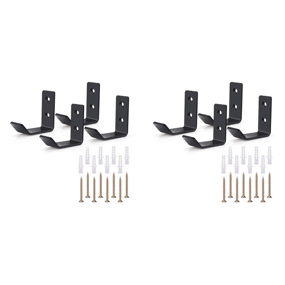 8 Pcs Jack Stands Wall Mount Organizer, Car Storge Rack/Hanger/Hook Heavy Duty Holder