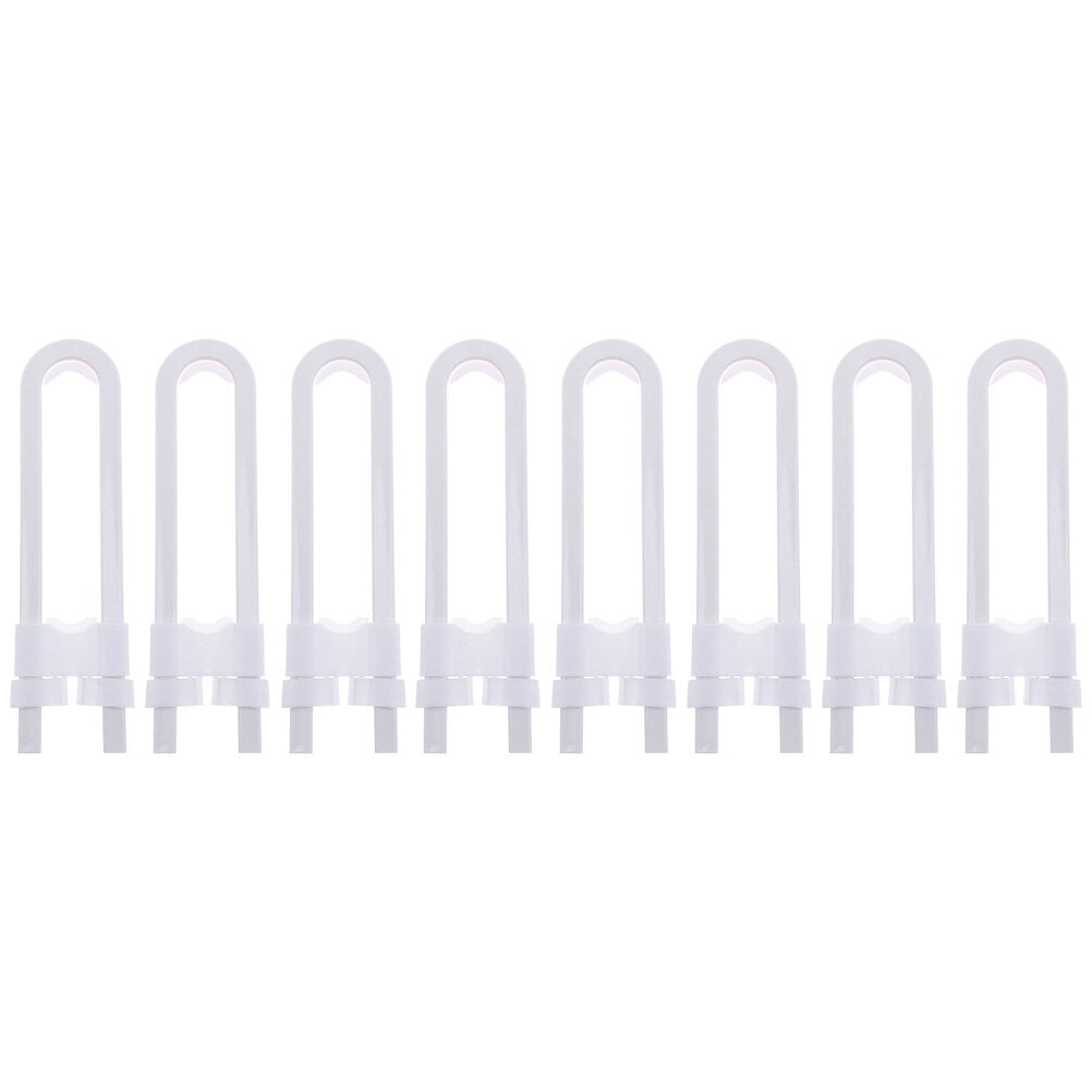 8 Pcs Kids Safety Latches Lock Baby Closet Door Ushaped Lock