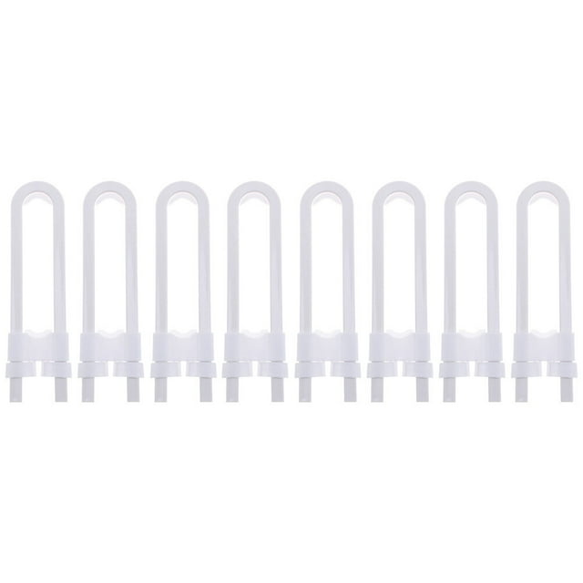 8 Pcs Kids Safety Latches Lock Baby Closet Door Ushaped Lock