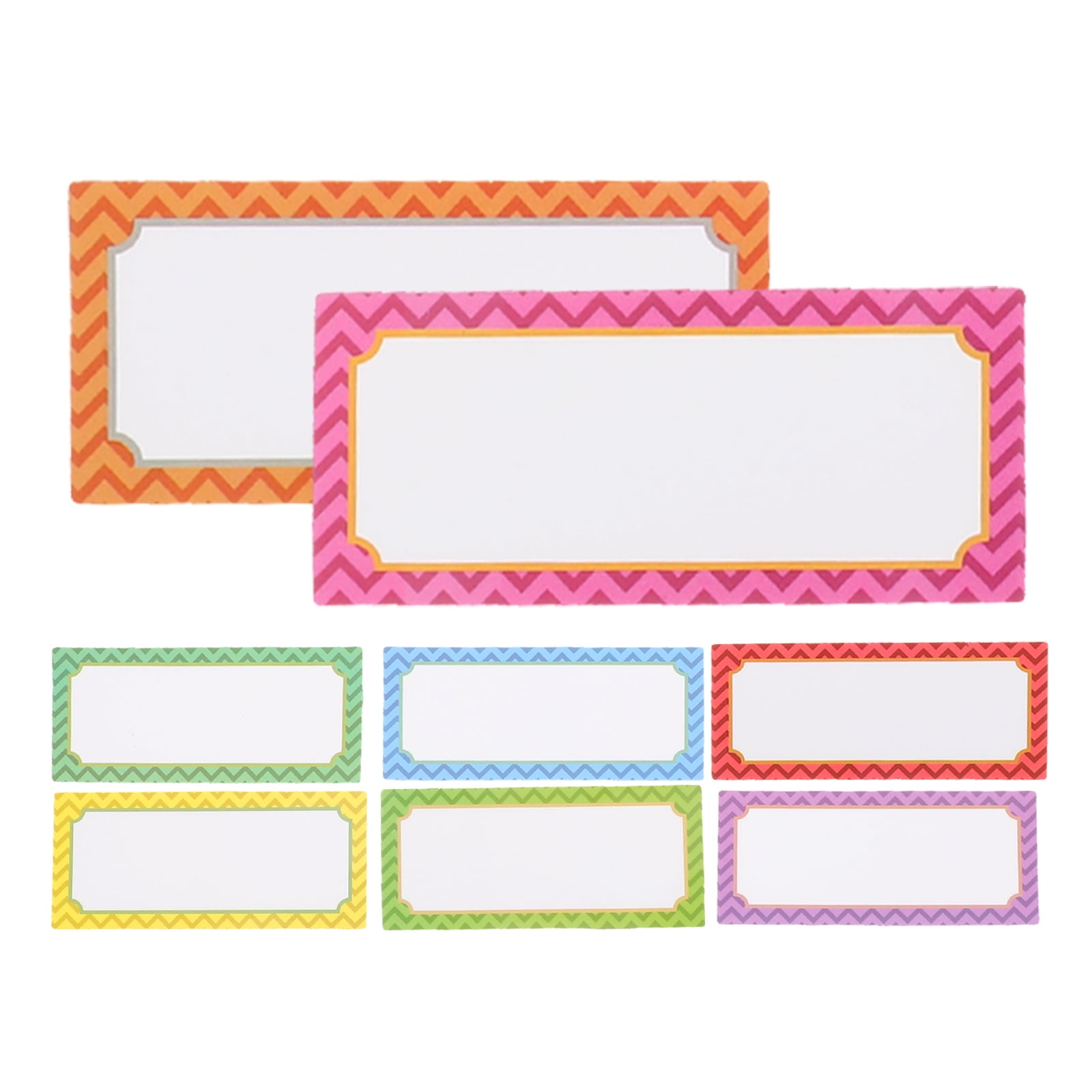 8 Pcs Labels Writable Dry Erase Name Tags Blank for Refrigerator Sticker Lace