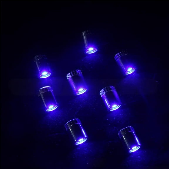 8 Pcs Led Lights, Battery-Powered Mini Led Lights, 7 Colors to Choose, Suitable for Dollhouses, Small Decorative Lights, Diy Miniature Lights(Blue)