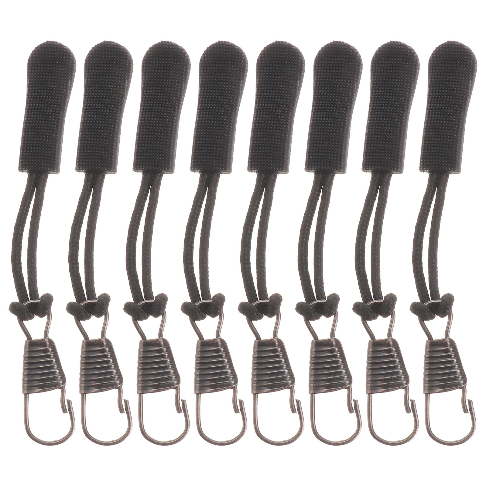 8 Pcs Luggage Zipper Puller Labels Zipper Pulls Extender over Coat Overshirt Clothes Zipper