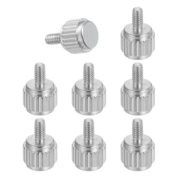 8 Pcs M2 x 4mm Knurled Thumb Screws, Vernier Calipers Locking Screws Bolt