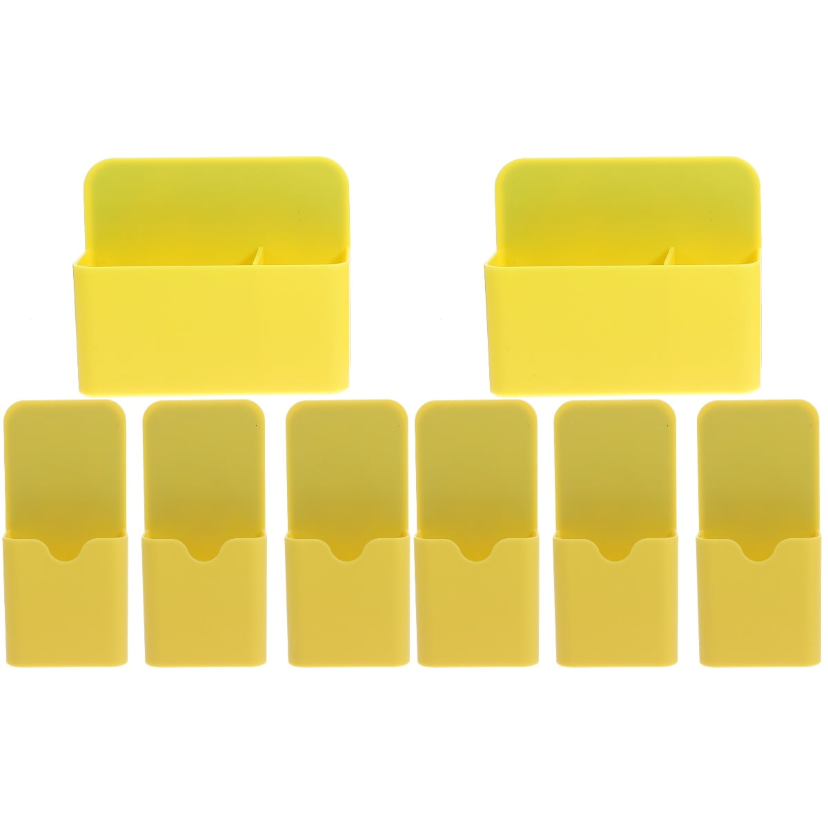 8 Pcs Pen Holder Dry Erase Marker Holder Storage Box