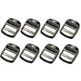 thumbnail image 1 of 8 Pcs Metal Ladder Lock Buckle Adjustable Webbing Strap Release Buckles for Backpack Strap Zinc Alloy Buckle for Backpack Strap Accessories, 1 of 8