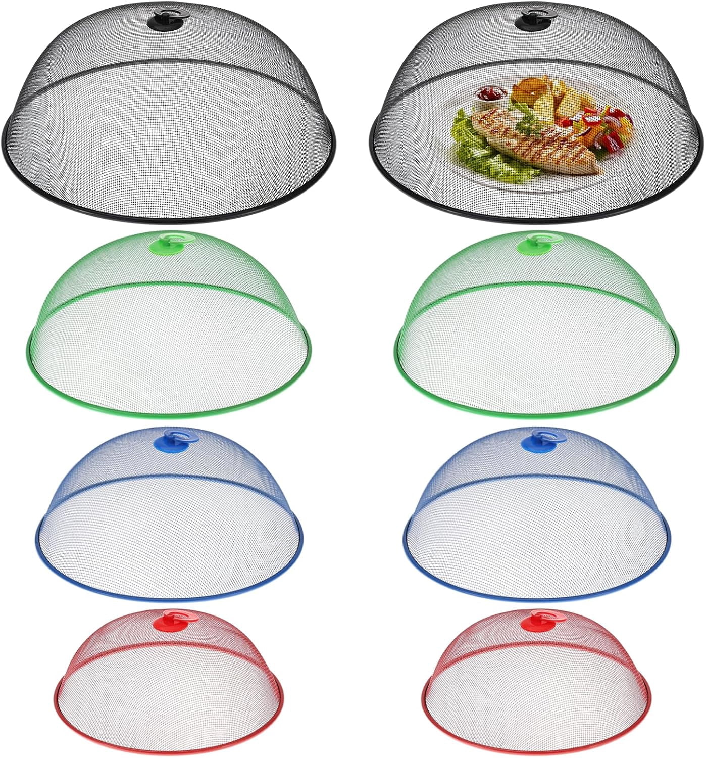 8 Pcs Metal Mesh Food Cover 14