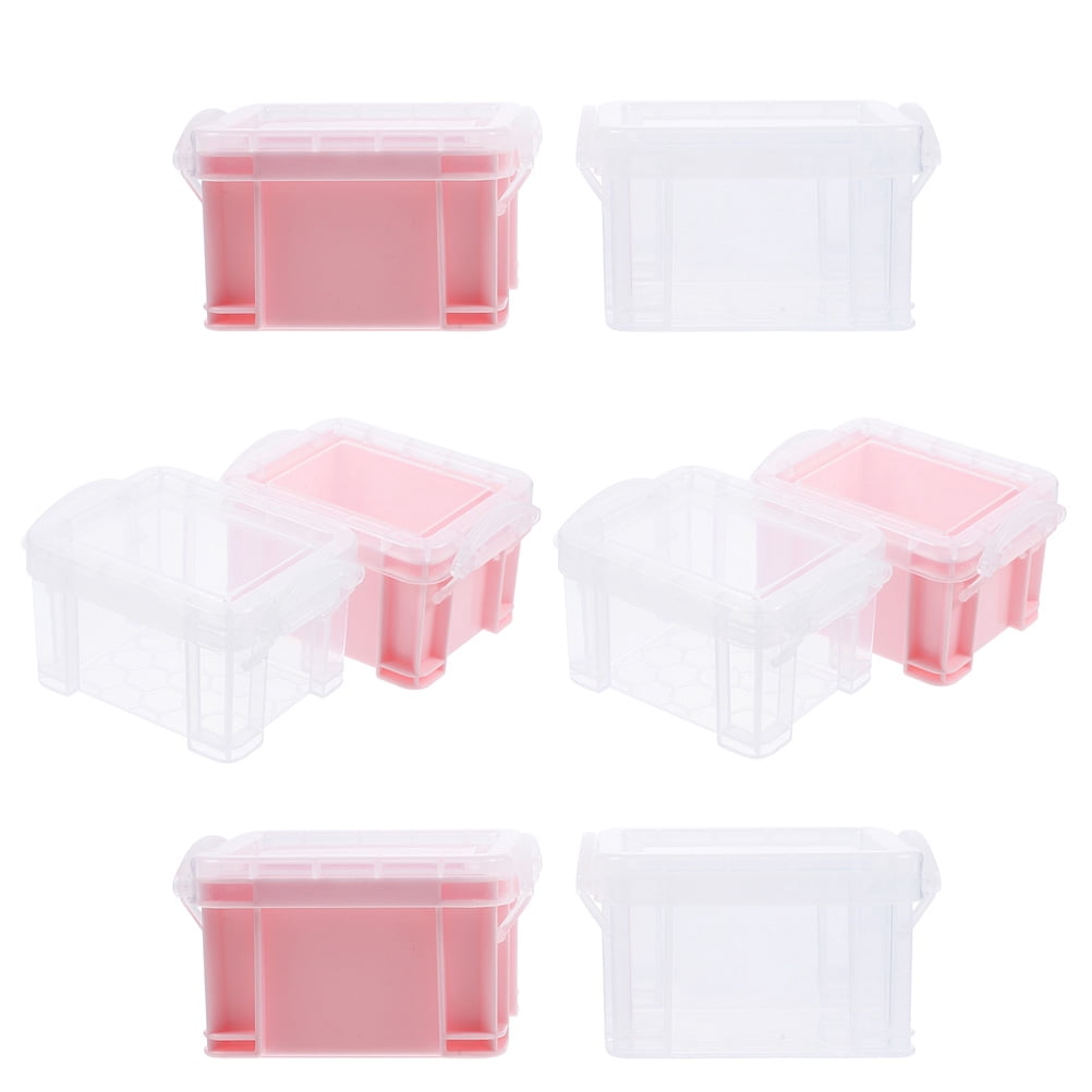 Small Unique Storage Containers 8 Pcs Mini Storage Box Storage Bins with Lids Mini Containers with Lids ...