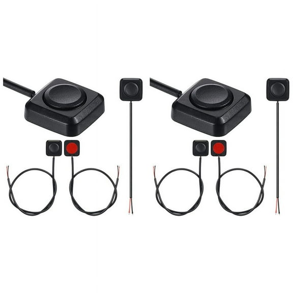 8 Pcs Momentary Switch Momentary Push Button ON Off Switch 12V 24V Surface Mount Mini Button Switch