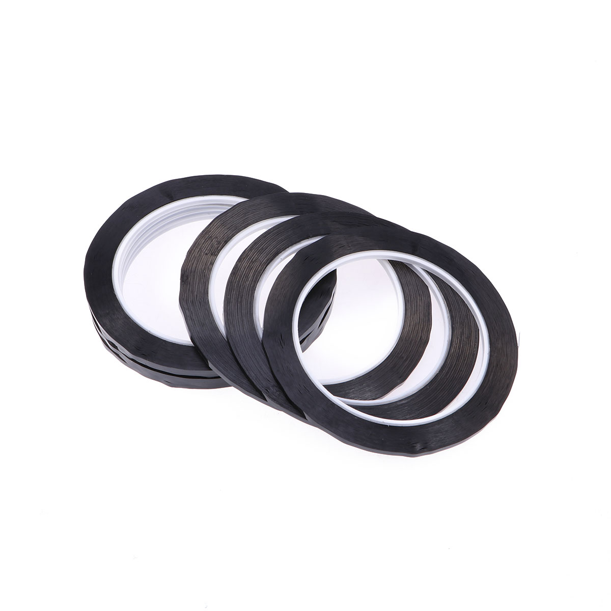 8 Pcs No Residue Duct Tape Whiteboard Marking Black Self Adhesive