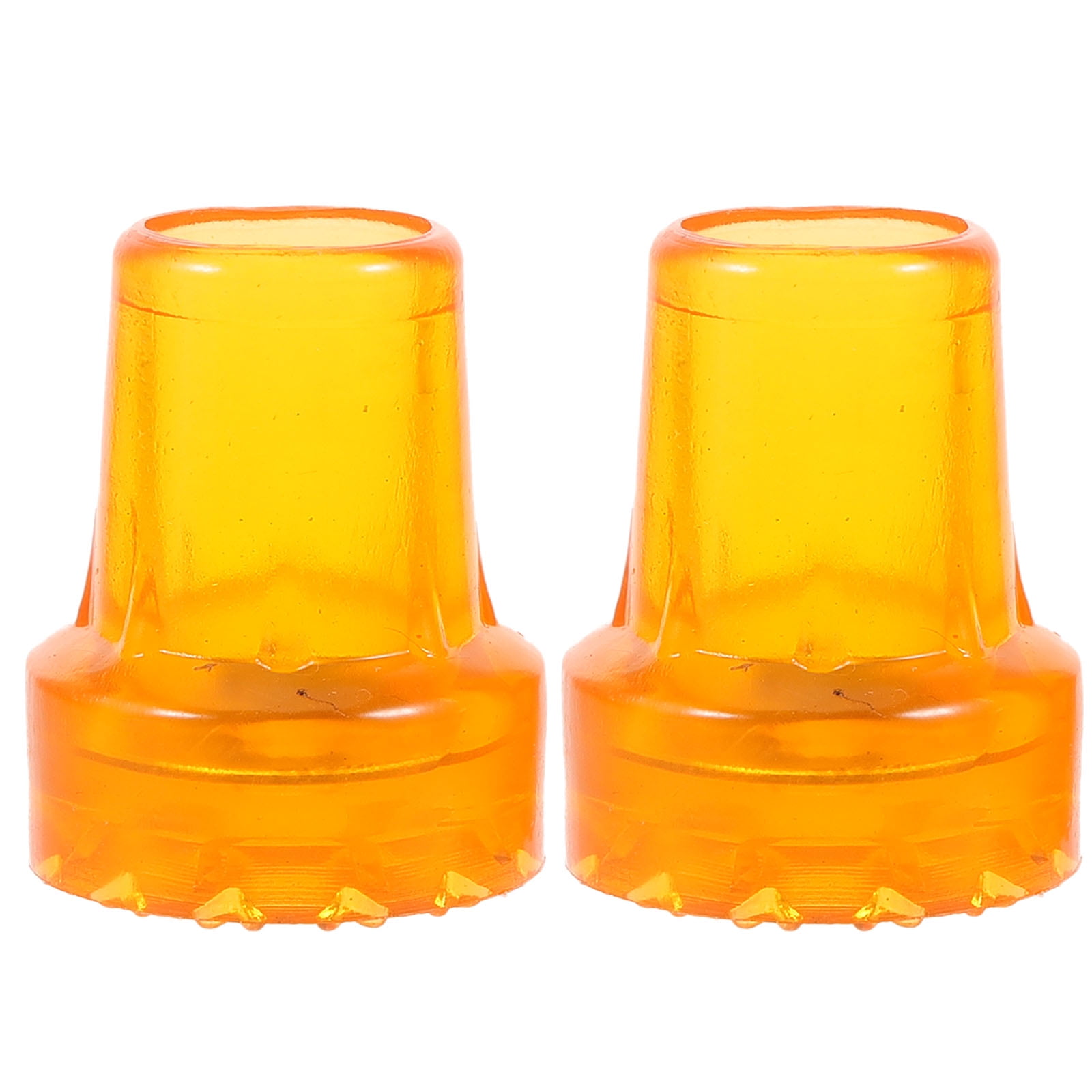 8 Pcs Nonstick Crutch Tips Thick Trekking Pole Tips Anti-skid Crutch Tips Walking Cane Tips