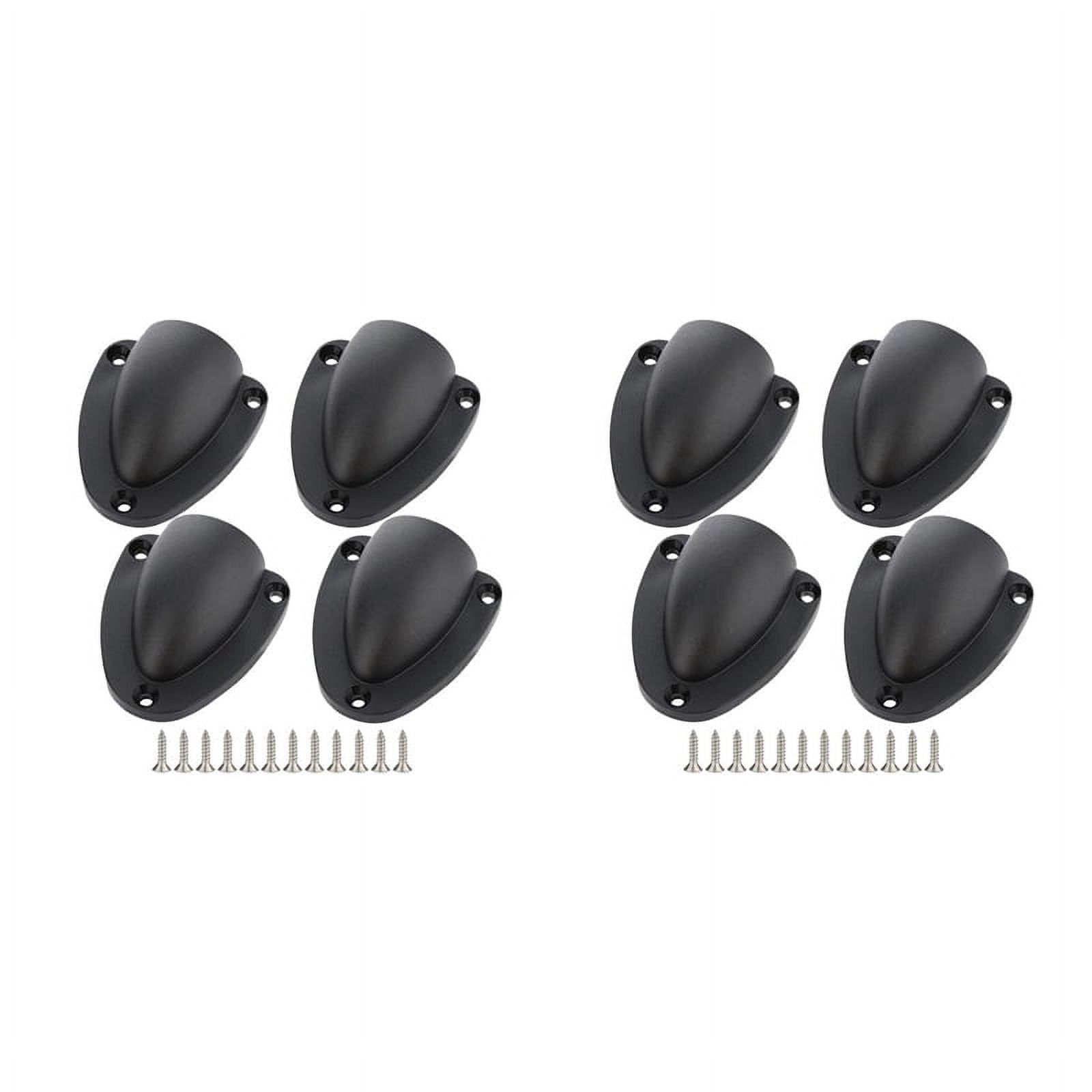 8 Pcs Nylon 2.5Inch Marine Wire Cable Vent Cover, Clamshell Vent for