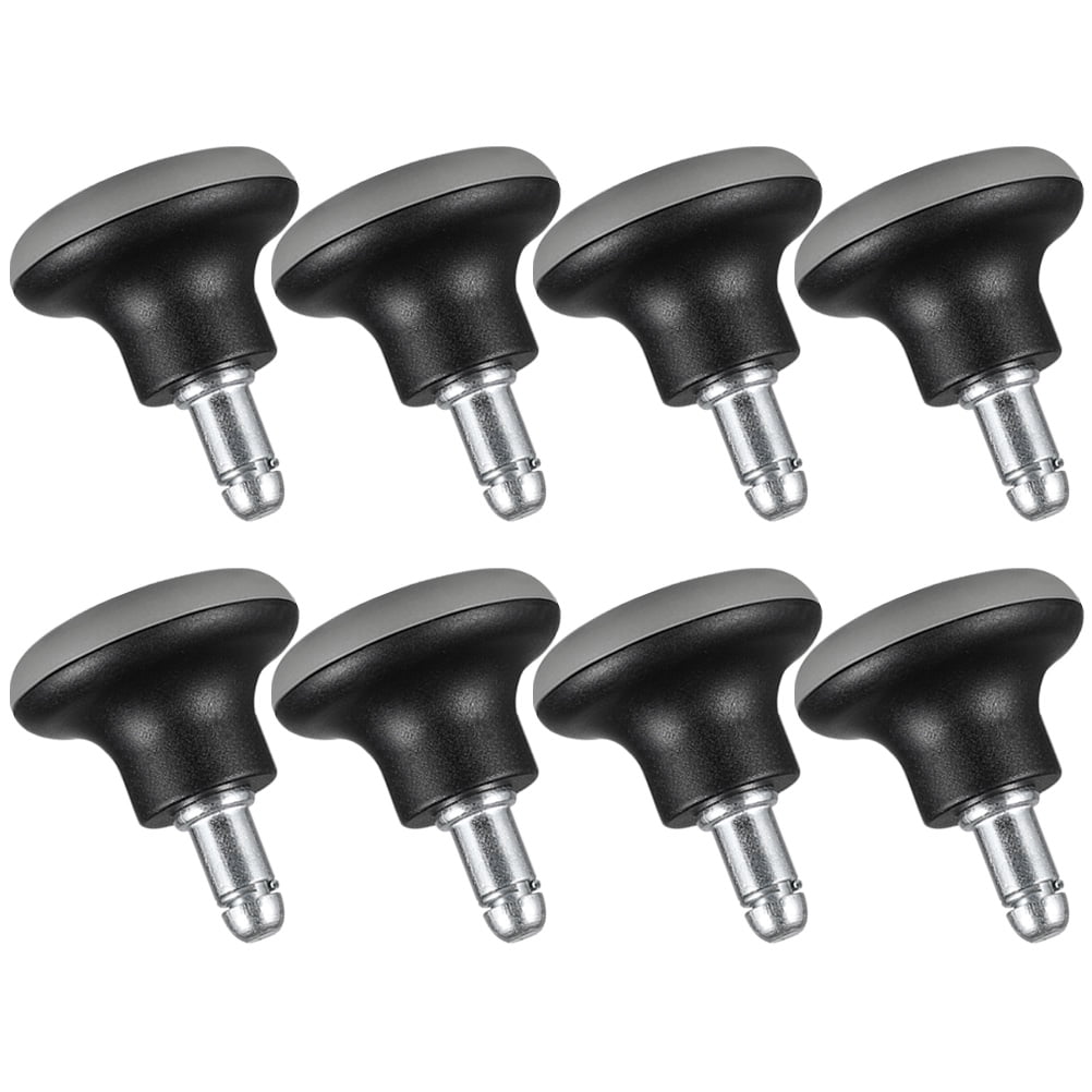 8 Pcs Office Chair Casters Multifunction Bell Glides Furniture Swivel
