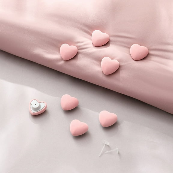 8 Pcs Plastic Duvet Clips Fasteners, Non-Slip Comforter Holders, Blue Pink White Gray, 1.19x1.19x1.19in, Prevents Shifting & Needle-Free
