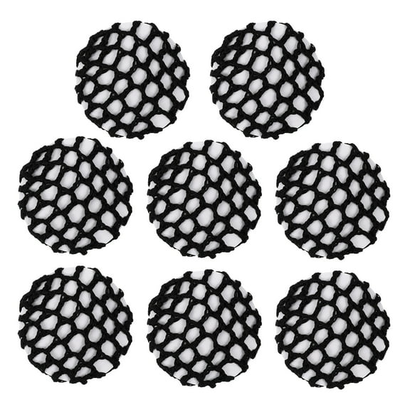 8 Pcs Ponytail Cover Elastic Mesh Hair Accessories Miss Man