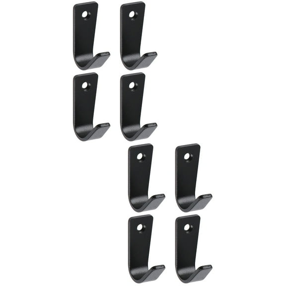 8 Pcs Practical Wall Hooks Rust-proof Hooks Stainless Steel Hooks Hanging Hooks