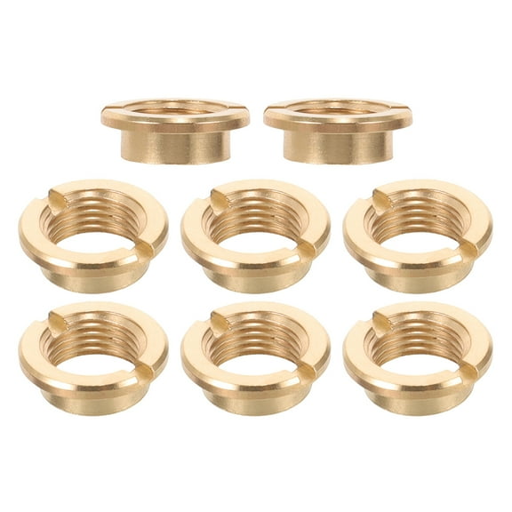 SOPOTUTU 8 Pcs Quartz Clock Movement Metal Golden Clock Repair DIY Projects Hands