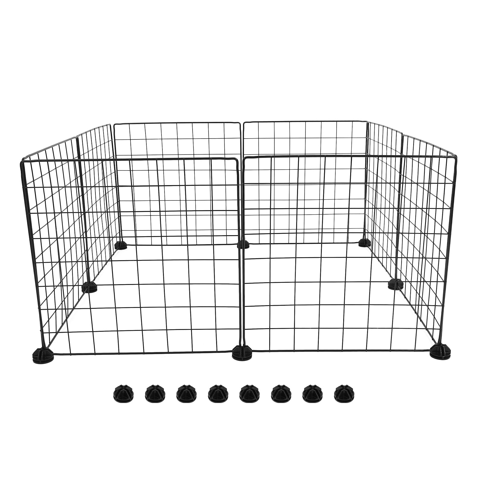 8 Pcs Rabbit Playpen Wall Grid Photo Display Bell Pets Toys - Walmart.com