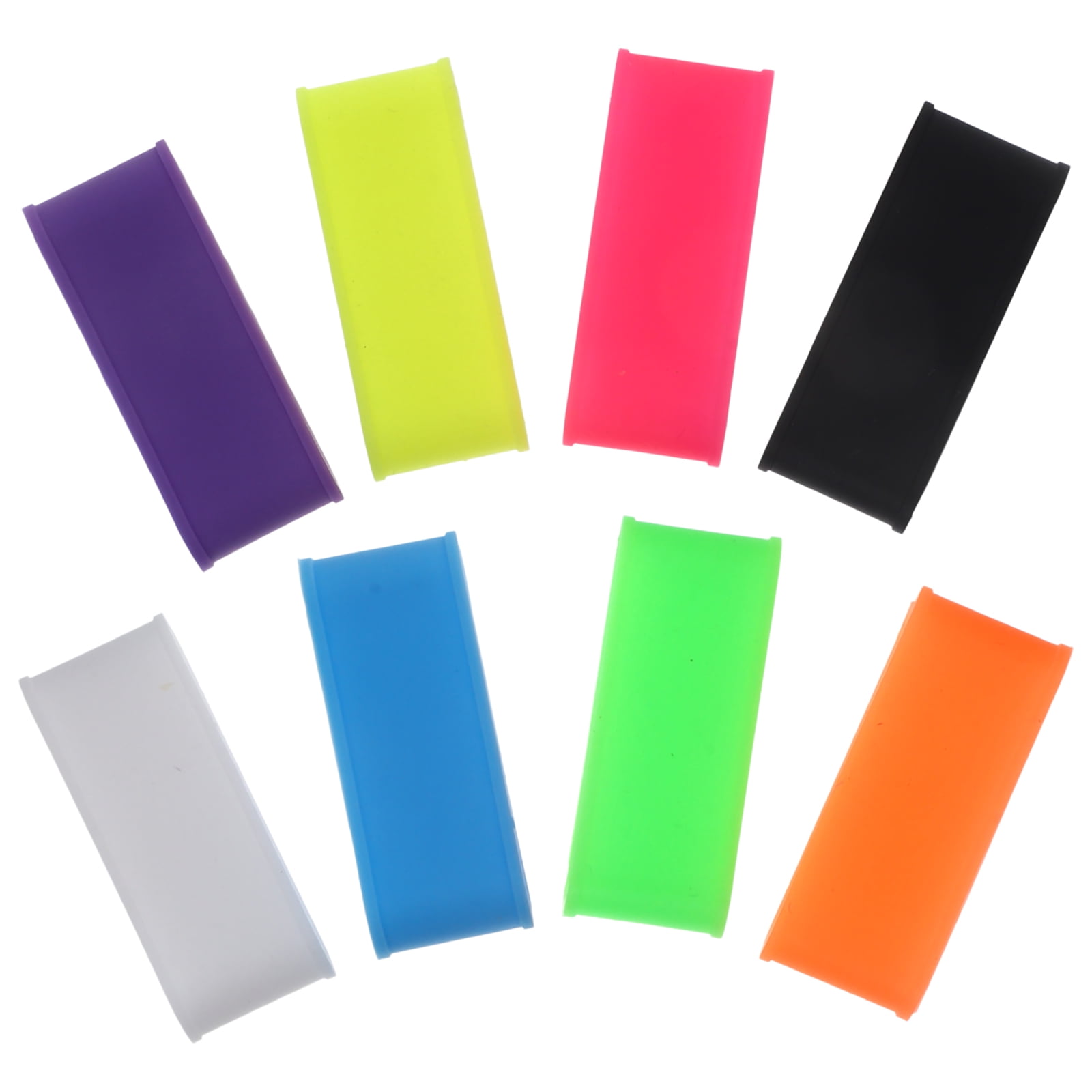 Assorted Rackets CIMAXIC 8Pcs Flexible Racket Grip Bands Assorted Colors for Tennis and ...