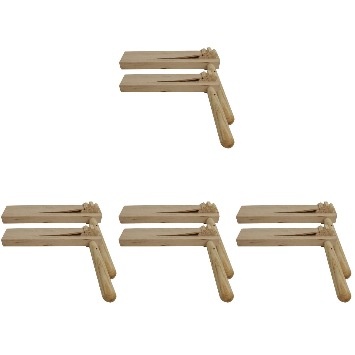 8 Pcs Ratchet Noise Maker Rotating Kids Musical Instrument