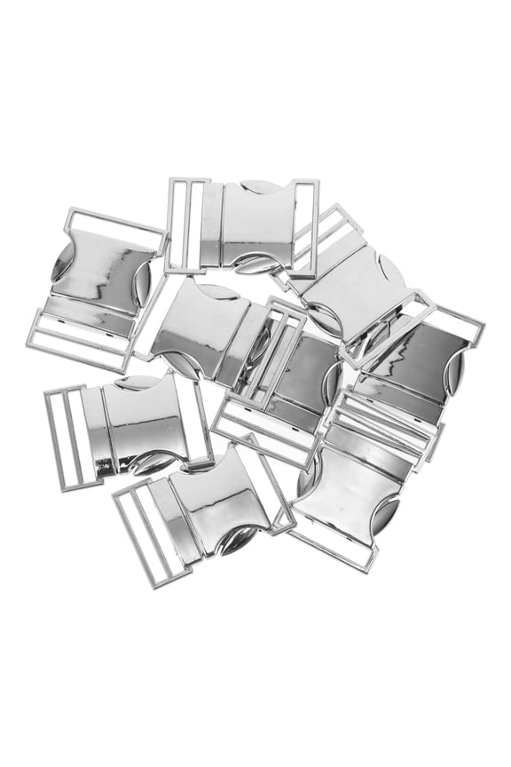 8pcs Metal Webbing Buckle Vintage Touch Replacement For Backpacks Everyday Use