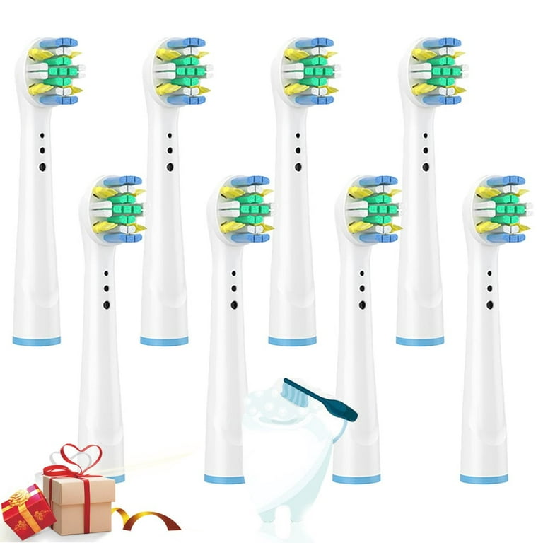 8-Pcs Replacement Toothbrush Heads Fits for Braun Oral-b Vitality Clean,  Christmas Gifts 