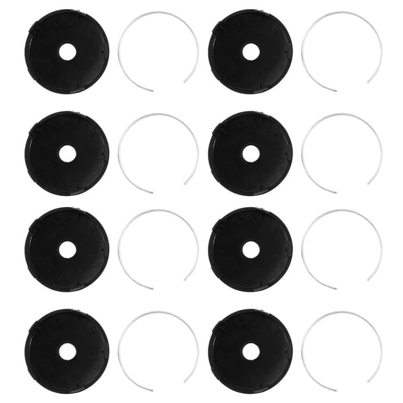 8 Pcs Rim Styling Accessories Car Hubcaps Wheel Hub Covers 6X6cm Black
