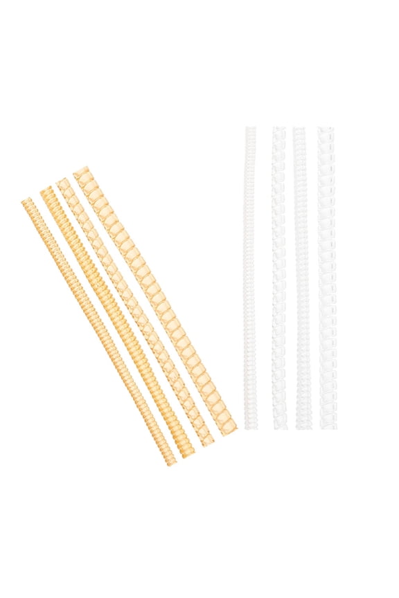 8 Pcs Size Adjuster Cord Tightener Regulator Clear Sizer for Men and Women